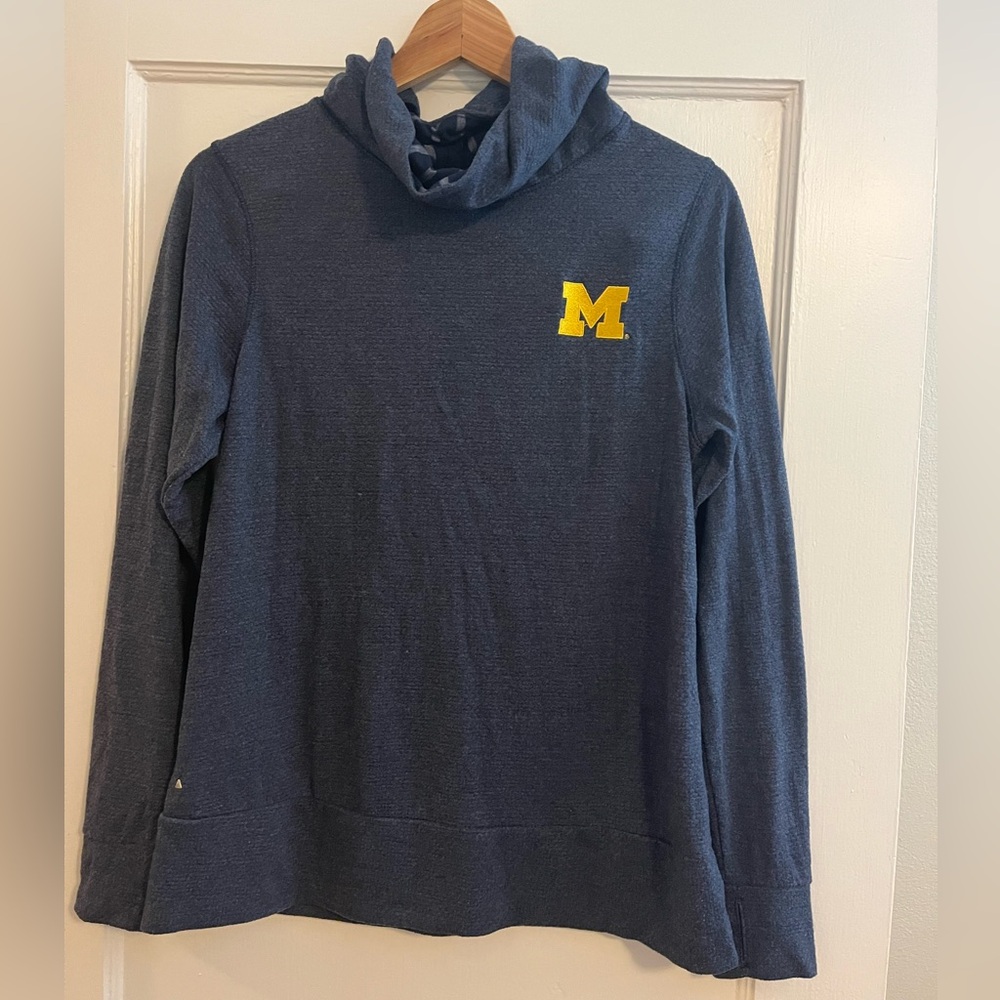 UMICH Navy and Maize Shirt